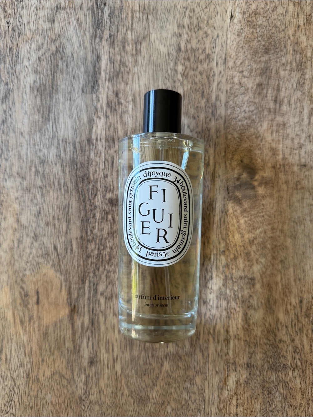 diptyque Figuier with Black Cap